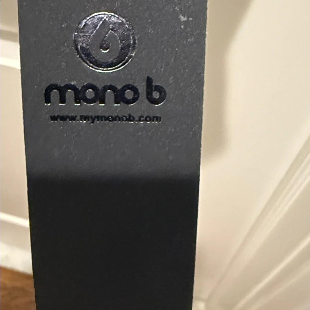 NWT Mono B Heather Gray Long Sleeve Top - Picture 3 of 5